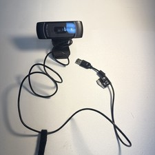 Logitech C910 HD Pro Webcam 1080p Carl Zeiss Tessar Autofocus USB Tested picture