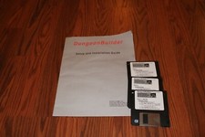 Dungeon Builder IBM PC Game on 3.5