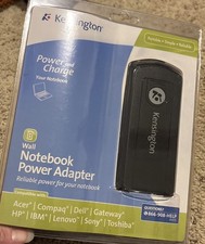 New  Kensington Wall Notebook Power Adapter EO848A picture