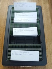 12 x 32GB + 30 x 16GB RAM ECC lot of 42 modules picture