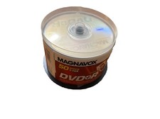 Magnavox DVD+R 50 Disc Pack 4.7 GB Data 120 mins Video 1-16X Speed - Opened New picture