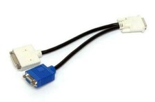 5 X  X2026 DVI-I(Male) to DVI-D / VGA (Female) Y-Splitter Monitor Cable picture