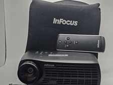 ☆ InFocus LP70+ Digital DLP Portable Projector With Cables Remote Case J2 picture