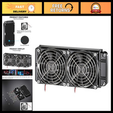 240mm Water Cooling Radiator with Fan, Aluminum Heat Exchanger for PC CPU System picture