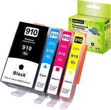 GREENCYCLE 4PCS 910XL Ink Cartridge for HP 910 OfficeJet Pro 8010 8020 8028 8035 picture