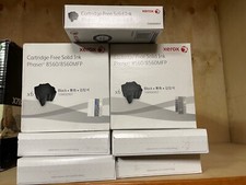 7) BOXES OF XEROX 8560/8560MFP BLACK 6 CUBES EACH 108R00907 BRAND NEW SEALED picture