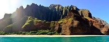 Landscape nature hawaii Custom Gaming Mat Desk picture