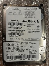 IBM HITACHI DK23CA-30F 30GB 2.5