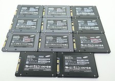 Lot of 11 Mixed Samsung 250GB 2.5