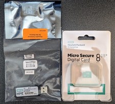NEW HP HPE Dual 8GB microSD EM USB Kit 741281-003 870891-001 + 8GB microSD card picture