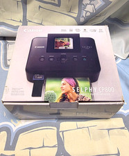 Canon Selphy CP800 Compact Photo Printer USB Black Photography Pictures Micro SD picture
