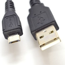 10pcs 1M/3.3ft USB 2.0 Male To Micro USB Male Connector Shield Cable Cord Black picture