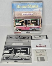 Banner Mania Creative Workshop Series from Broderbund IBM Tandy DOS  1990 picture