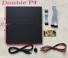 Dual AS128 voice control full color RGB music spectrum display LED / 64 mode picture