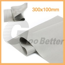 Grey Thermal Conductive Silicone Pad For Replacement 300 x100mm Thickness 0.25mm picture