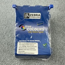 Zebra True Colours Card Printer Ribbon 800017-201 Black i-Series P100i P110i NEW picture