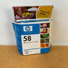 Official OEM Genuine HP 58 Inkjet Ink Print Cartridge New EXP FAST picture