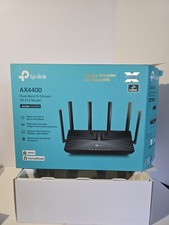 TP-Link Archer AX4400 6 GHz Tri-Band 6-Stream Wi-Fi 6E Router Tested Good  picture