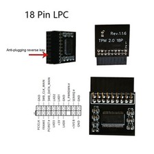TPM2.0 Security Module Motherboards Card for Asrock TPM2 -SLI -S -SPI Platform picture