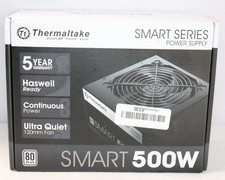Thermaltake Smart 500W 80+ ATX Non-Modular Power Supply PSU Open Box picture