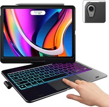 Touch Keyboard Case with Trackpad for iPad Air 11-inch (M3 2025 / M2 2024) 360° picture