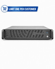 2U 12in Short Depth Rackmount Server Chassis Case w/ Power Supply & Cooling Fans picture