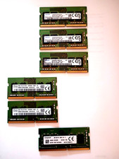 (3)SAMSUNG (2)SK HYNIX (1)KINGSTON 8GB DDR4 LAPTOP RAM 3200AA, 2666V (48GBTOTAL) picture
