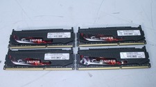 32GB (4X 8GB) G.SKILL SNIPER DDR3-1600 F3-1600C9Q-32GSR 1.50V MEMORY RAM (T7-B2) picture