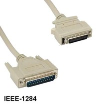 [Lot10] 25Ft IEEE1284 DB25 25Pin Male to HPCN36 36Pin Male Cable 28AWG Printer picture