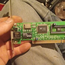 Realtek RTL8029AS PCI LAN Card 1 Port 10Mbps RJ-45 Ethernet Adapter picture