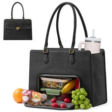 LOVEVOOK Work Tote Bag for Women with Lunch Compartment fits 17 Inch Laptop |... picture