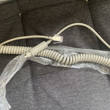 IBM Model M Keyboard SDL to PS/2  original Coiled Gray Keyboard Cable New picture