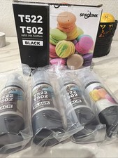 Refill Ink Bottles T502 T522 Black/Extra Large 4 Combo Packs 70ML Each 280ml picture