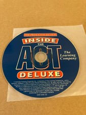 Princeton Review: Inside The ACT Deluxe PC CD college test practice ONLY Disc picture