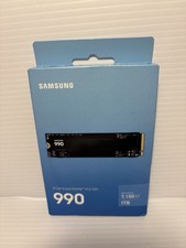 Samsung 990 1TB NVMe M.2 2280 SSD PCIe 4.0 x4 7150MB/s MZ-V9V1T0B/AM NEW picture