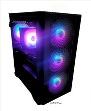 Gaming Computer Pre-Built Nvidia RTX 4060 Ti 16GB AMD Ryzen 5 5600X 1TB 32GB RGB picture