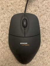 AmazonBasics 3-Button USB Wired Mouse (Black) picture