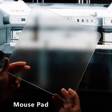 Photovoltaic Glass Mouse Pad Tempered Glass Office Desk Mat Gaming Mousepad picture