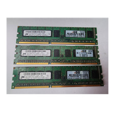 Micron HP 6GB (3x2GB) DDR3 PC3-10600E DIMM 240-Pin ECC RAM 500209-061 picture
