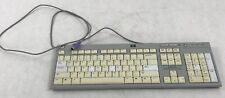 Vintage HP 5137 English Gray PS/2 Keyboard 5V 50mA FCC ID:E5XKB5137 5188-0992 picture