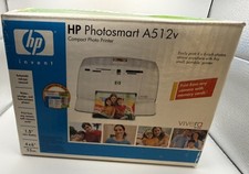 HP Photosmart A612 Portable Inkjet Photo Printer New Open Box. picture
