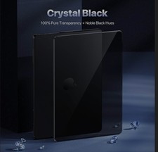 Protective Hard Shell Case Laptop Cover Crystal Black Macbook Pro 16 Inch  picture