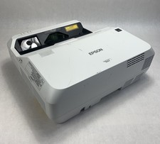 Epson BrightLink Pro 1470Ui H876A LCD Laser Projector No Remote - Yellow Display picture