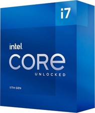 Intel Core i7-11700K 11th Gen 8-Core 3.60GHz LGA1200 CPU SRKNL + cooler picture