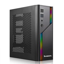D32R Mini ITX Case ARGB Small Form Factor SFF Mini-Tower HTPC PC Cases Vented... picture