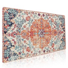 XXL Boho Mouse Pad 35.4x15.7 Inches Non-Slip Gaming Desk Mat Waterproof Surface picture