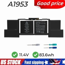 A1953 Battery for Apple MacBook Pro 15 Inch A1990 Mid 2018 2019 EMC 3215 3359 US picture