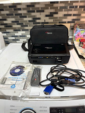 Optoma DS323 DLP Desktop Projector 2200 Lumens 800x600 w/ Remote Case picture