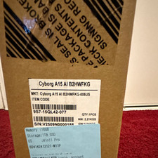 MSI Cyborg A15 AI B2HWFKG 15.6