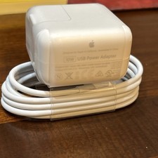 Apple 10W USB Power Adapter + USB To Lightning Cable for iPhone iPad iPod picture
